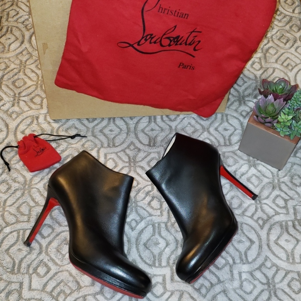 Authentic Christian Louboutin Bella Ankle Boots